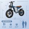 Bicicletta Elettrica - JANSNO - X60 - 1500W - Batteria 48V 23Ah - Autonomia 100km