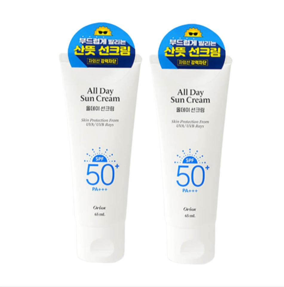 ORIOX All Day Sonnencreme Plus (LSF 50+, PA+++) 65 ml. (3 Optionen)