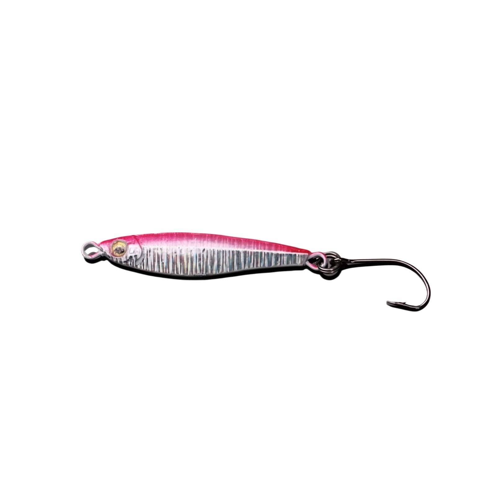 

Bionic Fishing Lure Metal Spoon Bait for Long Distance Casting Saltwater and Freshwater Fishing Artificial Hard Bait with Single Hook one size