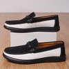 Elegant Suede Leather Men's Loafers Comfortable Casual Leather Shoes for Man Handmade Male Slip-on Flats Mocasines Driving Shoes