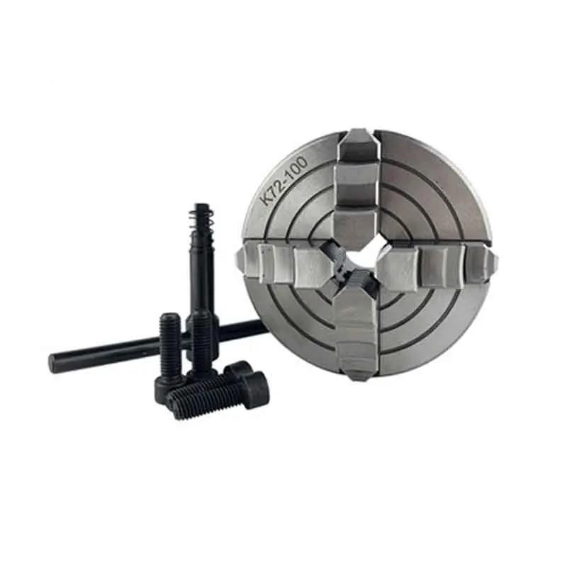 

4-кулачковый токарный патрон Independent K72-100, аксессуар для станка