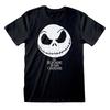 T-shirt Logo Visage de Jack L'Étrange Noël de Monsieur Jack
