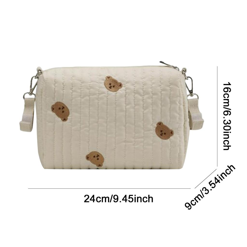 Diaper Storage Bag Large Capacity Nappy Diaper Storage Bag Multifunctional Reusable Portable for Diapers Wipes Baby Essential