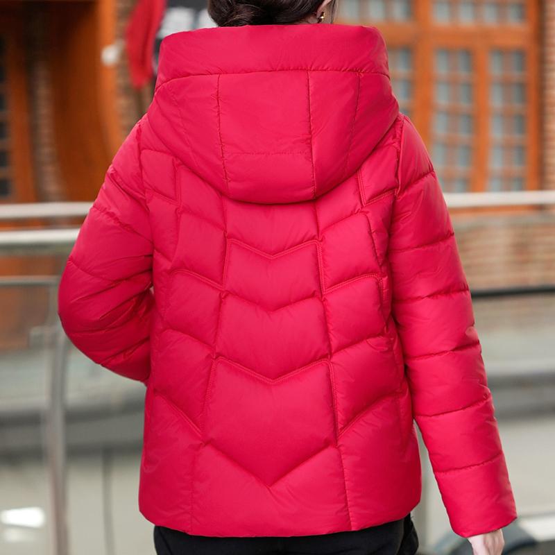 Women's Coats Winter Short Parkas Hooded Loose Thick Warm Women Jackets