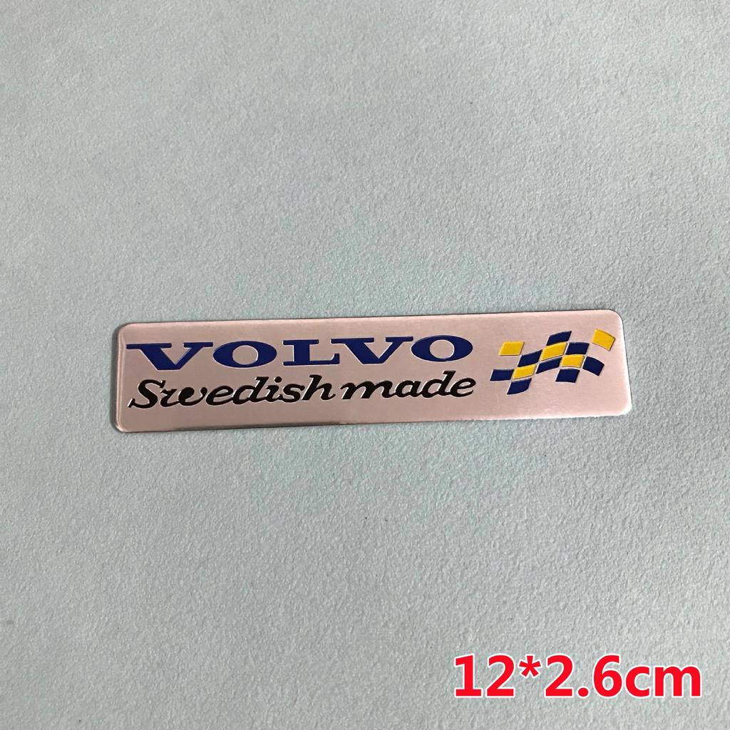 Auto Seiten Kofferraum Logo Aufkleber Dekoration Zubehör für Volvo Rdesign Polestar AWD V50 S60 XC60 S40 XC40 XC90 V60 S80 S90 V90 V70