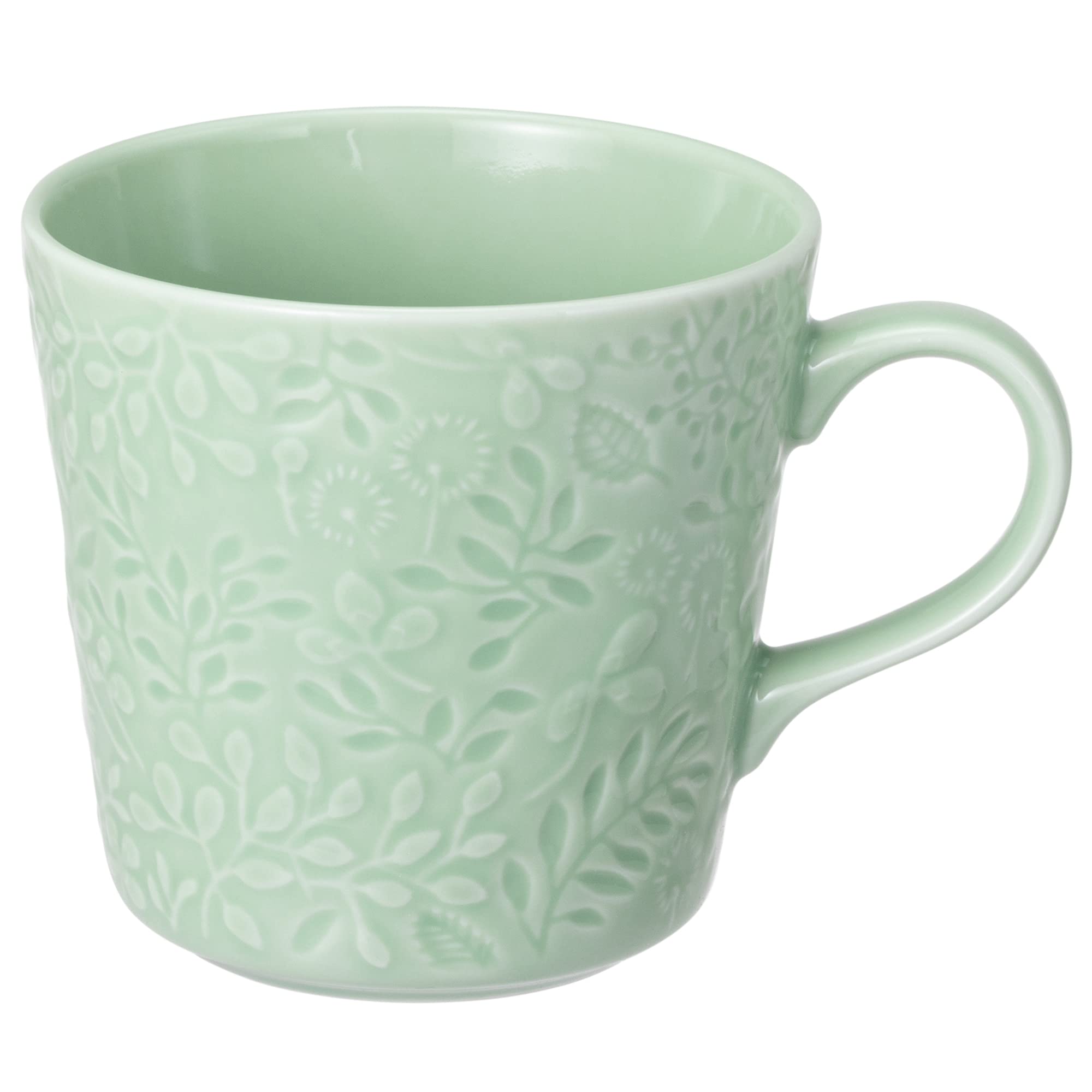 

NARUMI Анна Эмилия Летний Луг Цветочный Милый Рельеф и Посудомоечная Машина Сделано в Подарок Кружка, 350 куб. см, Зеленый, Печать, Дизайн, Большая, Микроволновая печь, Духовка, Безопасный,