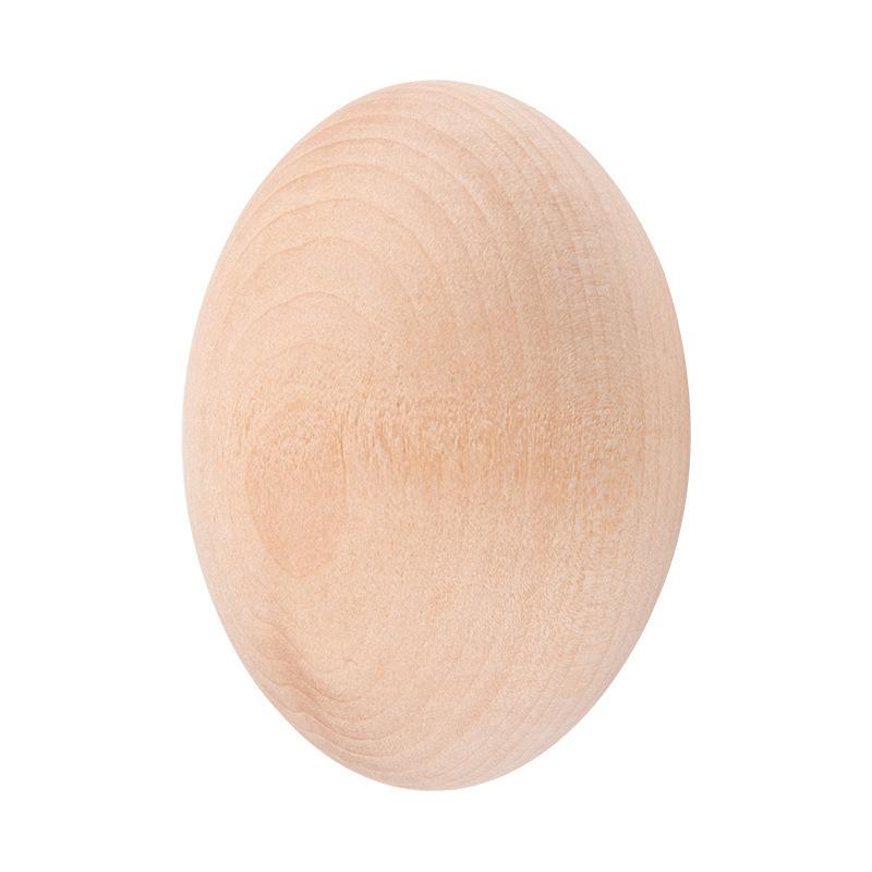 Children's DIY Paintable Wooden Eggs with Egg Holder - Duck Egg Simulation for Easter Decoration