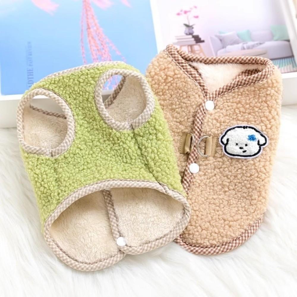 New Soft Winter Dog Clothes Thicken Comfortable Dog Coat Yorkie Style French Bulldog Style Puppy Vest Small Medium Dogs