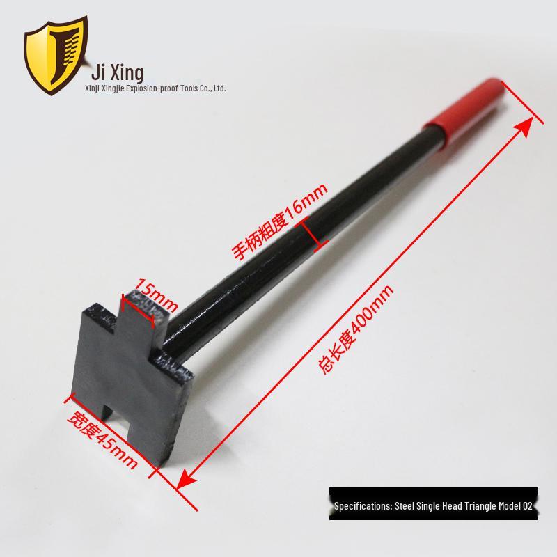 

Ключ для відкривання 200-літрової бочки з маслом - Відкривач кришки та різьбової пробки