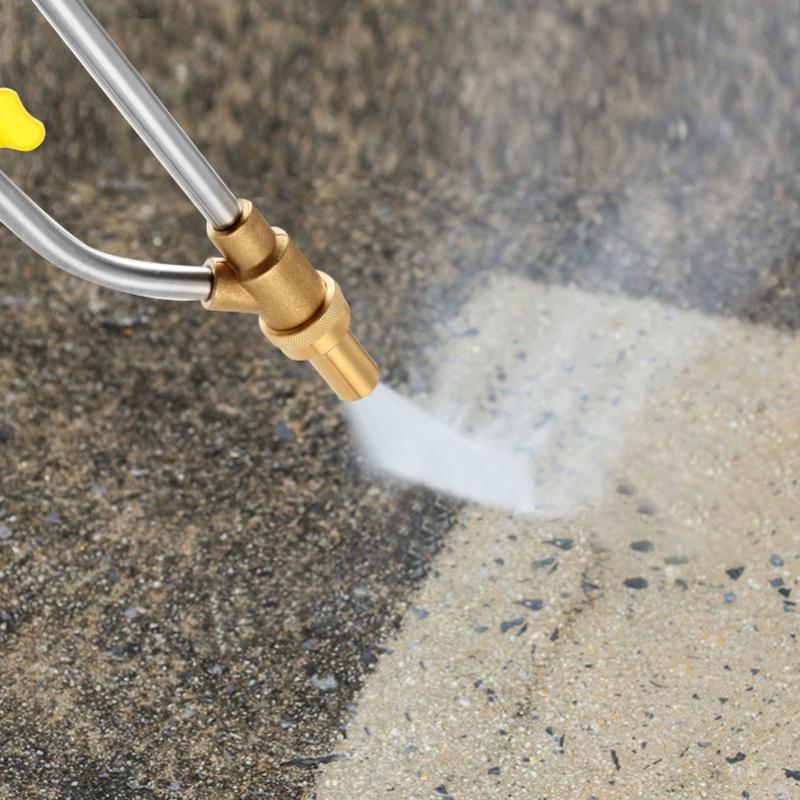 Pressure Washer Sandblasting Kit Wet Sandblaster Attachment Power Washer Sandblasting Nozzle With 1/4 Inch Quick Disconnect