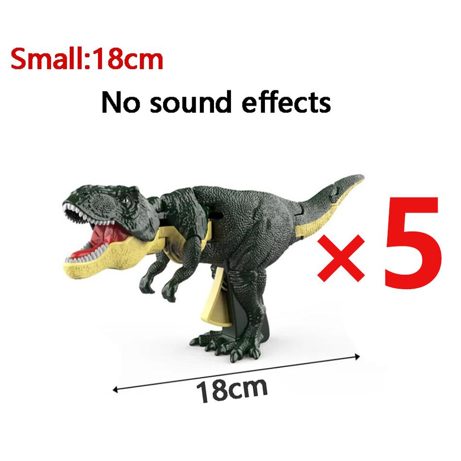 Children Decompression Dinosaur Zazaza Toy Decompression Toy Telescopic Swing Dino Model Kids