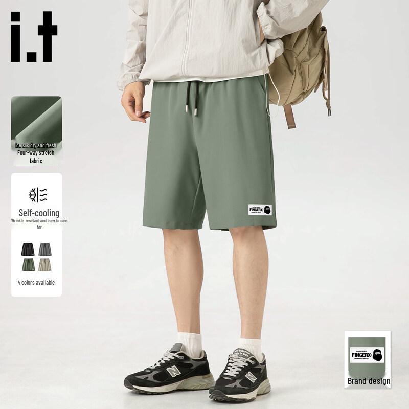 Fingercroxx Men s Quick-Dry Breathable Sports Shorts M