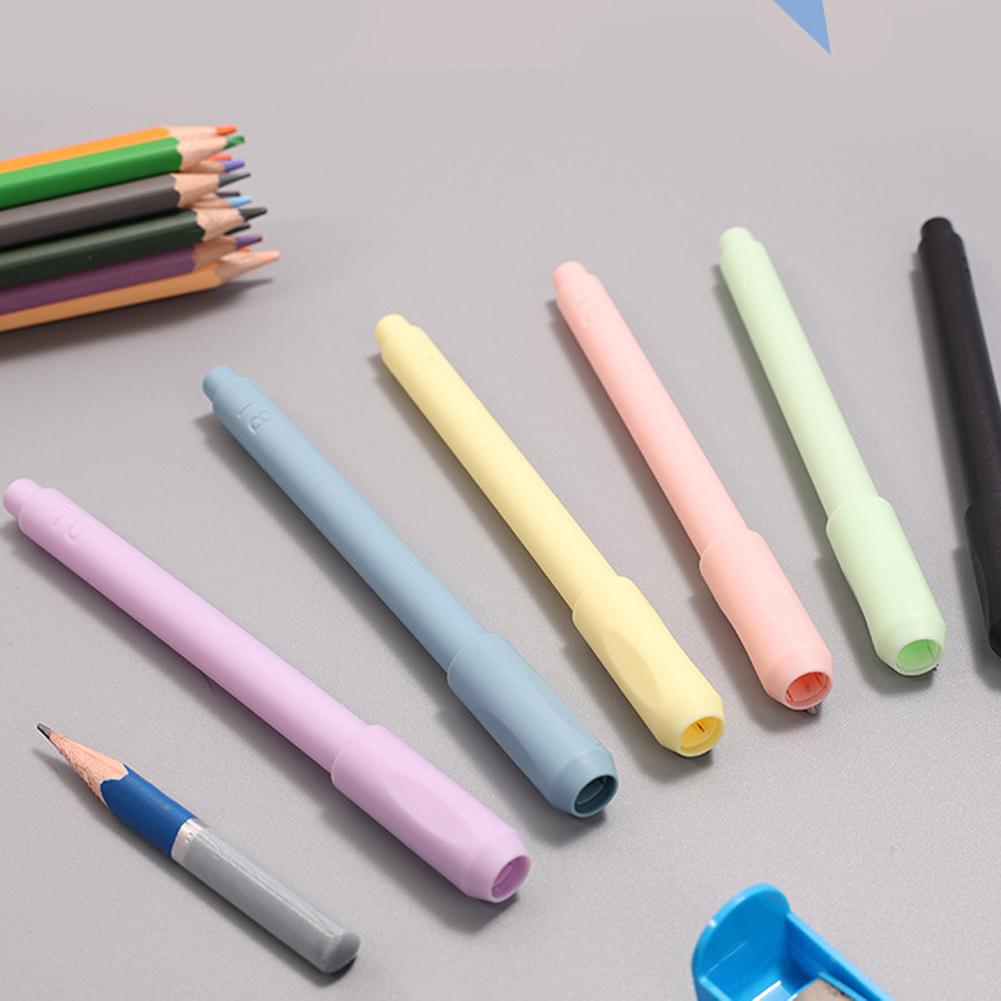 Prodloužení tužky Držák tužky pro umělecké pero Grip na tužku Prodloužení pouzdra na barevné tužky Umělecké potřeby Školní kancelářské potřeby