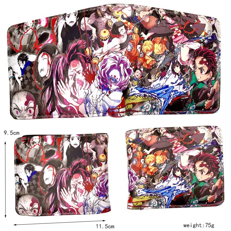 Krátká peněženka Kimetsu No Yaiba Tanjiro Kamado s kapsičkou na mince