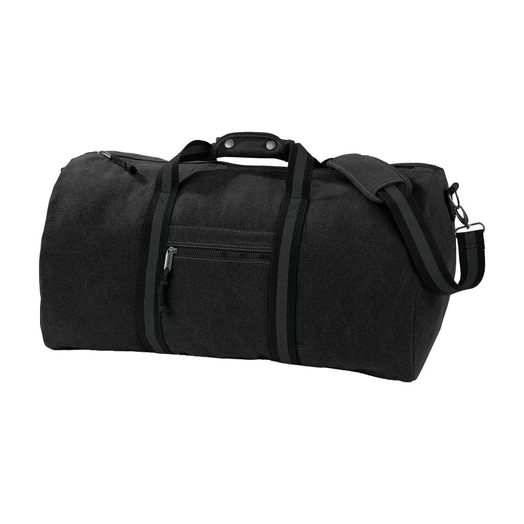 Quadra Vintage Canvas Holdall Duffle Bag - 45 Litres