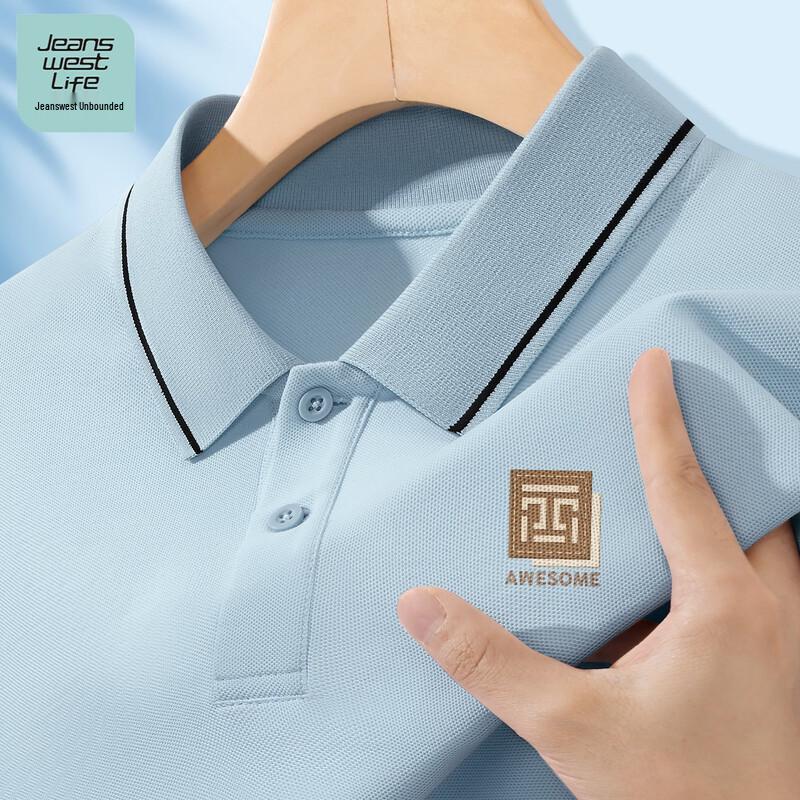 JEANSWEST LIFE Men s Short-Sleeve Polo Shirt 3XL