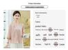 Elegant Plus Size Mid-Sleeve Chinese Style Women's Summer Top