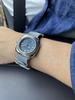 M.R.M.W. Military Watch, California Dial Watch, Smoky Blue, Buckskin Nato Strap