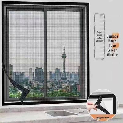 Sommer Gaze Mückenschutz Fenstergitter, Bohrlos, Leicht zu Reinigen