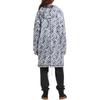 Adidas AW Logo Print Shell Parka White/Black/Black Unisex Streetwear CW3368