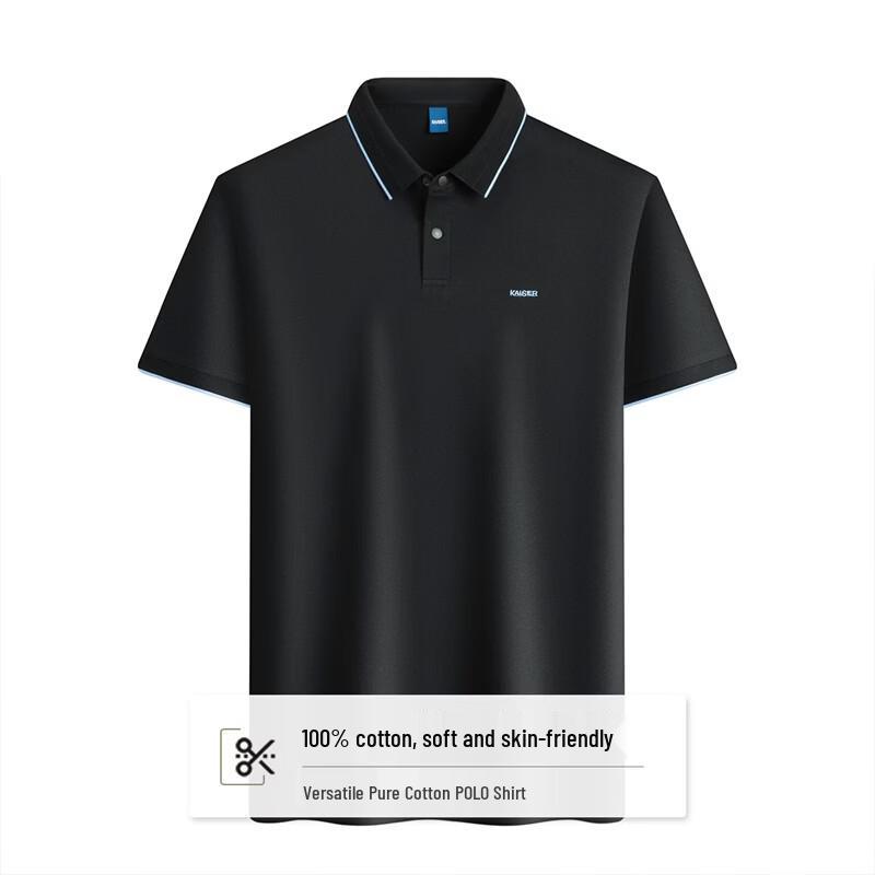 Herren Polohemd 100% Baumwolle Piqué