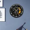 2D Car Wheel Hub Wall Clock Decoration for Classroom Bar