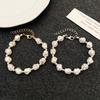 Baroque Shaped Imitation Pearl Bracelet New Special Fashionable Luxurious High-End Elegant Bead Bracelet Women's Party Jewelry