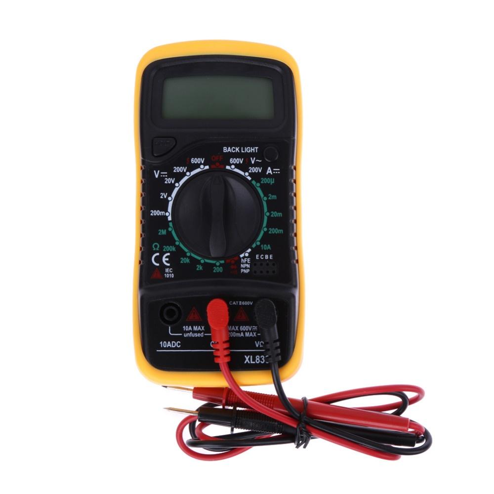 Digital LCD Multimeter Voltmeter Ammeter AC/DC/OHM Volt Tester Test Current Digital LCD Multimeter Voltmeter Ammeter AC/DC/OHM Volt Tester Test Current