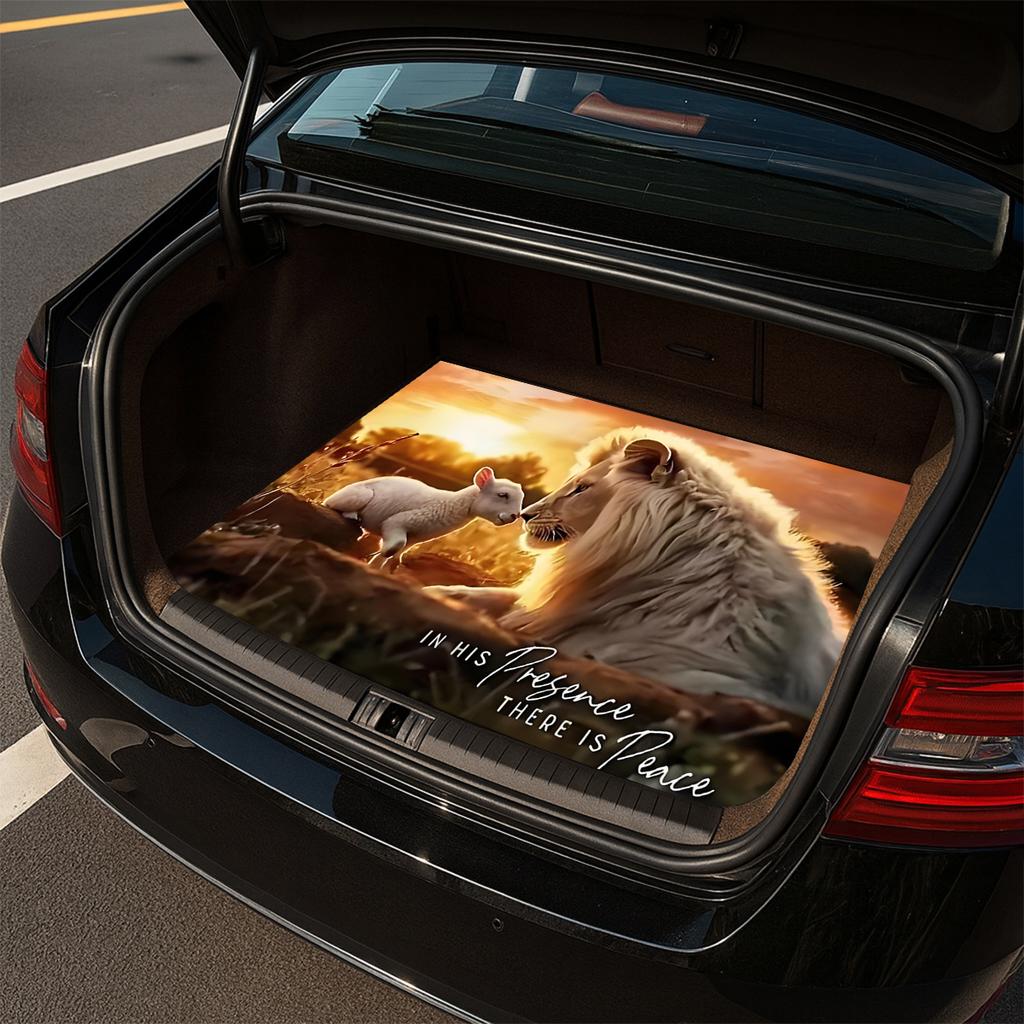 1Pcs Anti Car Trunk Mat Anti Slip Cargo Liner Waterproof Storage Protector for SUV Sedan