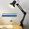 LED Adjustable Eye-Friendly Desk Lamp for Study, Reading, and Work with Long Arm and Clip, Ideal for Eyelash Extensions and Manicures.