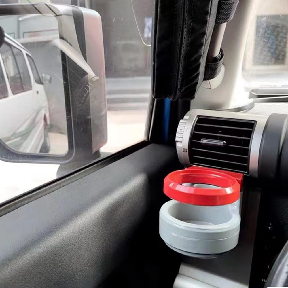 For 2007-2022 Toyota FJ Cruiser Indoor Dashboard Air Outlet Water Cup Holder Accessories Drink Holder Water Cup Storage Box