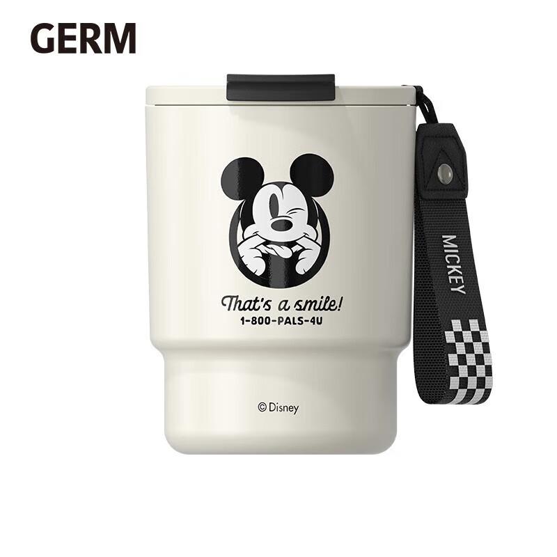 GEMEI Mickey Series Bamboo Stainless Steel Coffee Mug