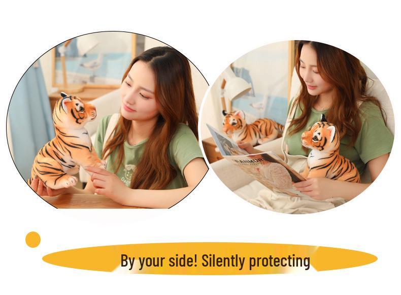 Creative Cartoon Little Tiger Plush Toy Doll - Year of the Tiger Claw Machine Prize