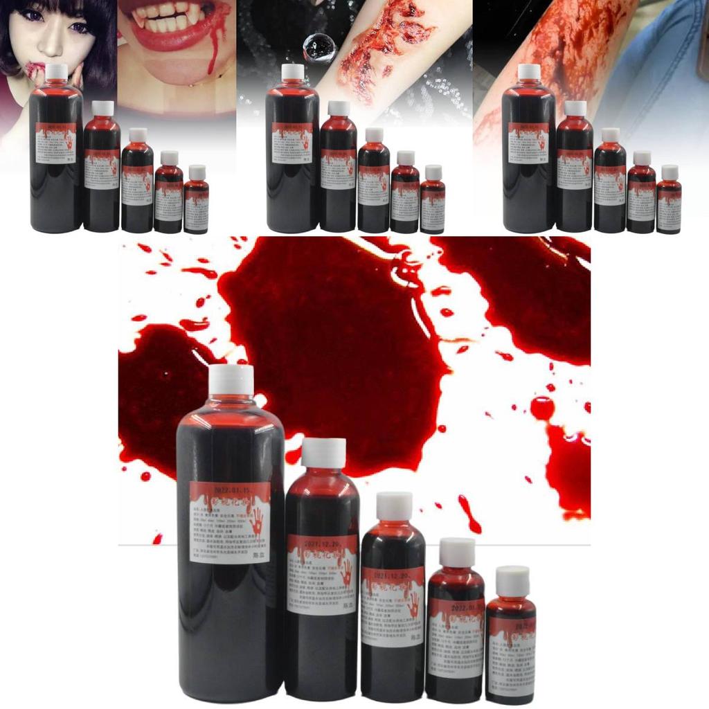 Realistische Halloween-Blutplasma-Fälschungsblutbeutel für kreative Kostümeffekte und Streiche