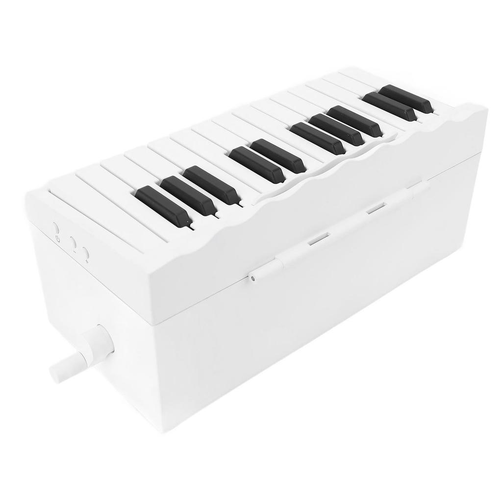 Playable Piano Calendar with 27 Cards 25 Keys Adjustment Volume 1000mAh Rechargble Hand Crank 2025 Desk Calender