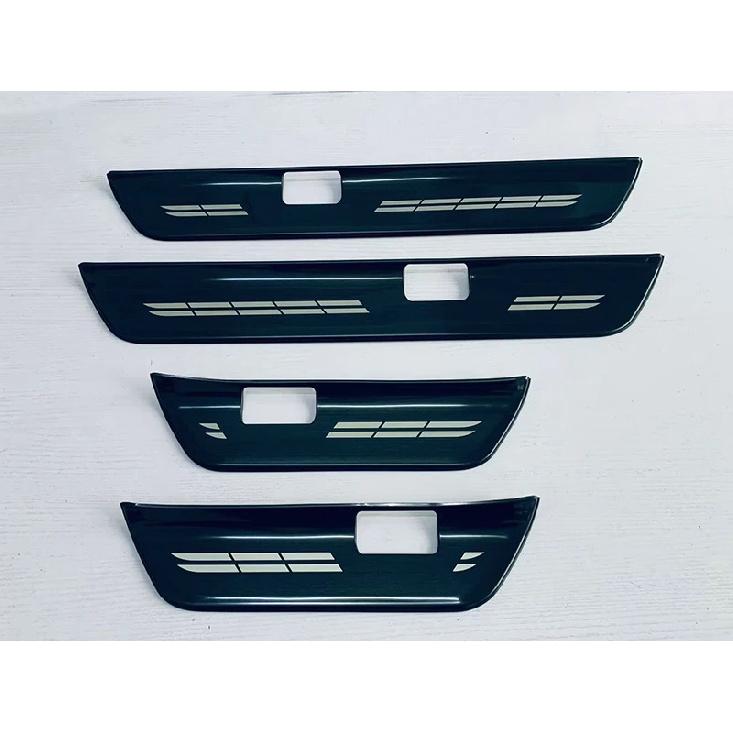 For Tesla Model 3 2024 2025 Stainless Steel Inner Ouside Door Sill Panel Scuff Plate Kick Step Trim Cover Protector