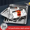 316 Stainless Steel Rectangular Serving Tray