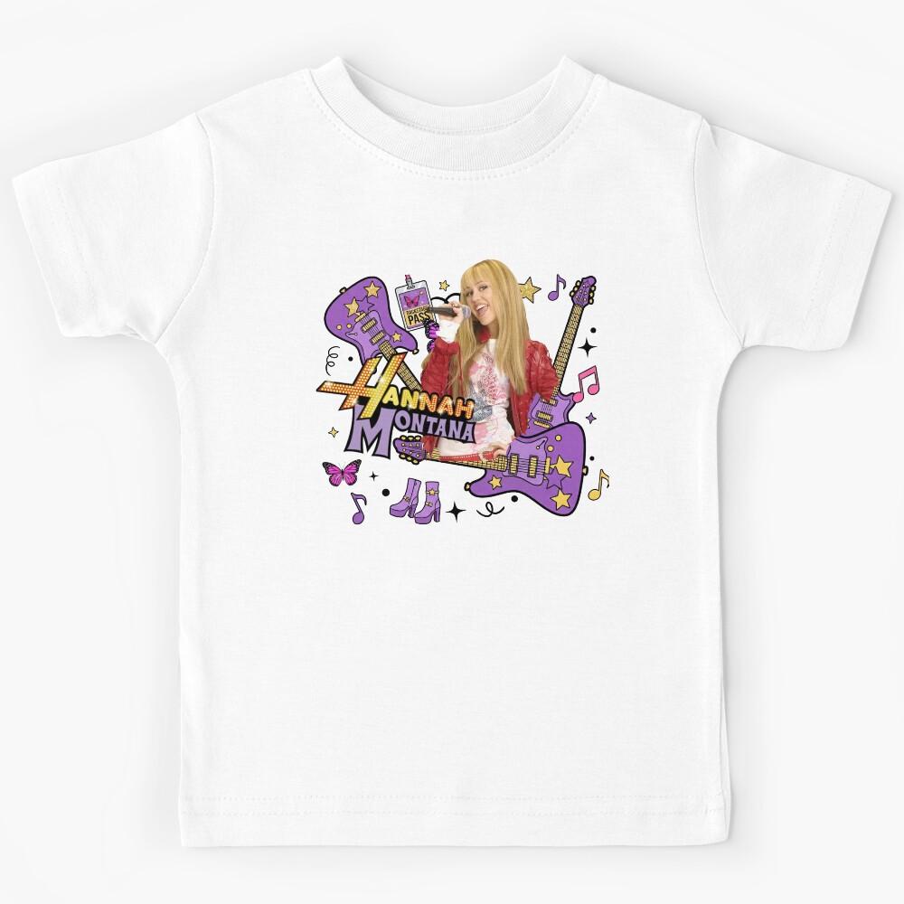 Hannah Montana Best Of Both Worlds Miley Cyrus Vintage Concert Classic T-Shirt Kids T-Shirt 140