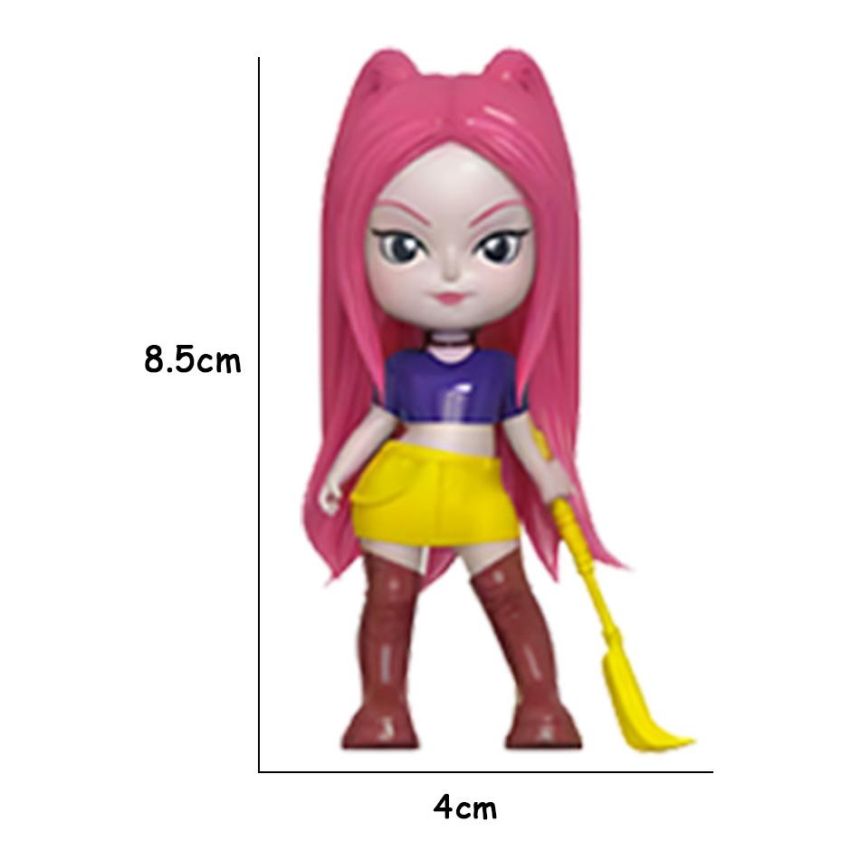 24 Stück Überraschungsbox Anime Kpop Dämonenjäger Figur Spielzeug Sammelmodell für Fans Desktop Dekoration Animierte Zeichnungen Gaming