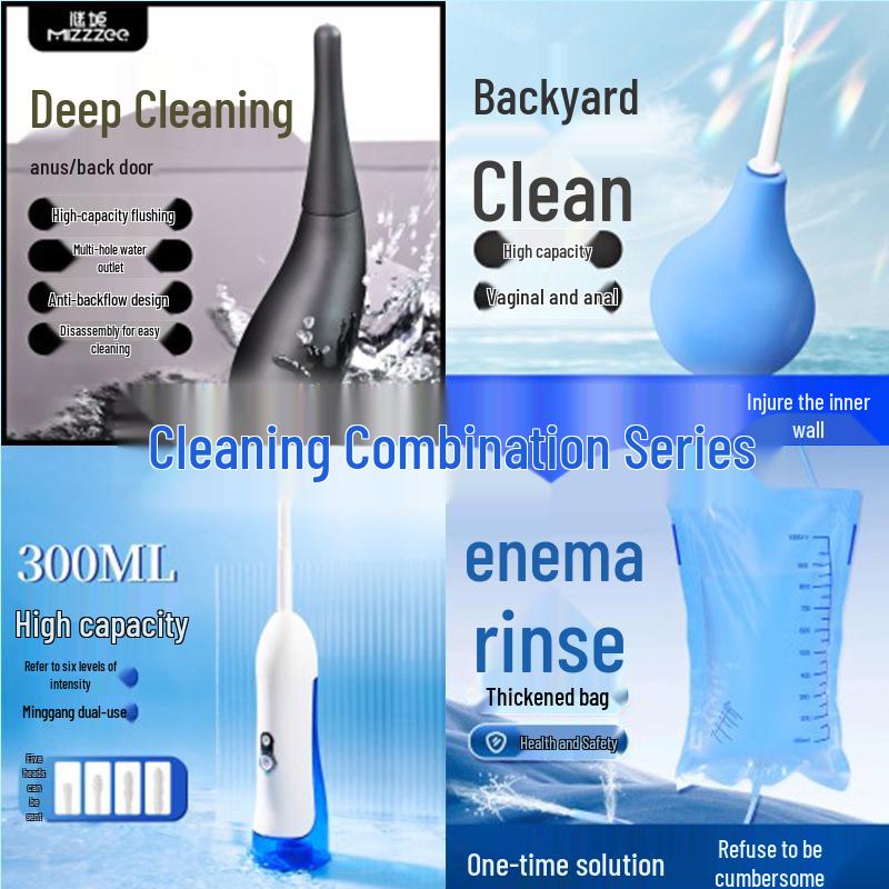 Miji Furniture Combo: Unisex Anal Cleaner & Erotic Flushing Chair