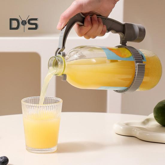 Beverage Handle with Bottle Opener Adjustable Bottled Drink Carrier Grip Pouring Handle Reusable Cola Soda Water Bottle Plastic Grab Handle