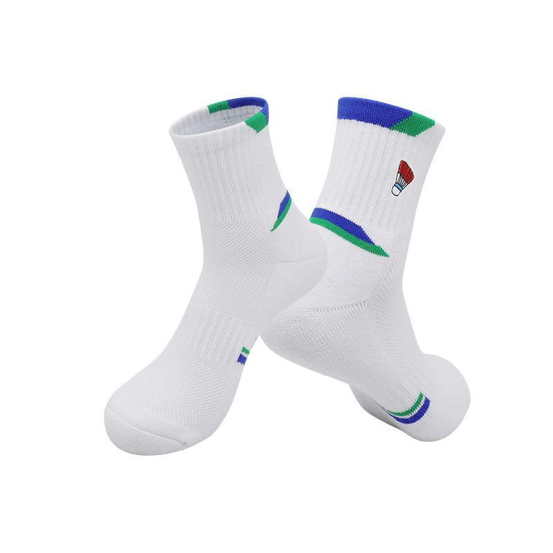 Autumn And Winter Professional Badminton Socks Men'S And Women'S Short Socks Cotton Non-Slip Breathable Towel Bottom Short Tube Sports Socks