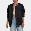 adidas Originals X Disney Bambi Pattern Warm Baseball Cotton Jacket Women Jacket Black HE6867