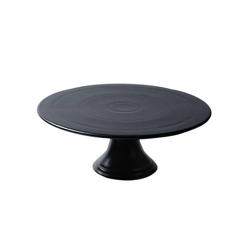 Ceramic High-Footed Afternoon Tea Dessert Stand and Tray