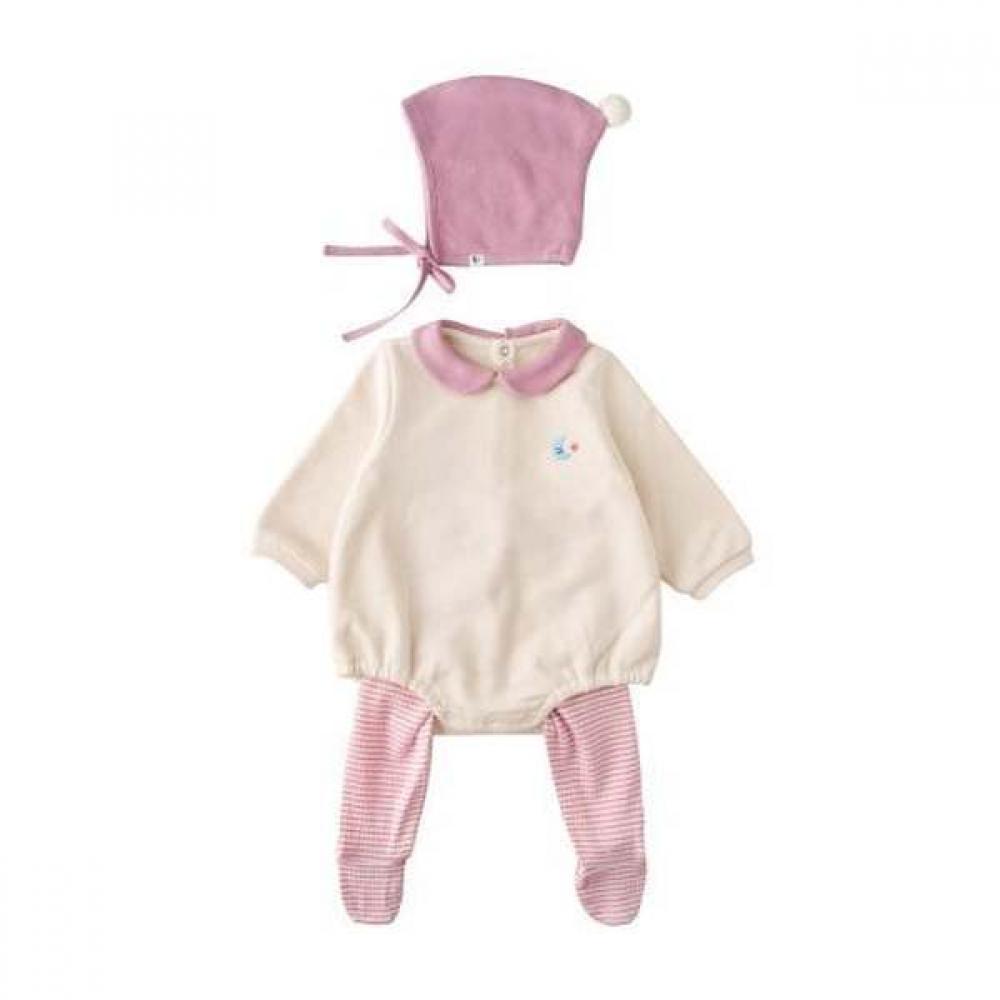 Petit Palais F W Baby Space Suit bodySuit Set 35970676 CR (cream)/75(6M)