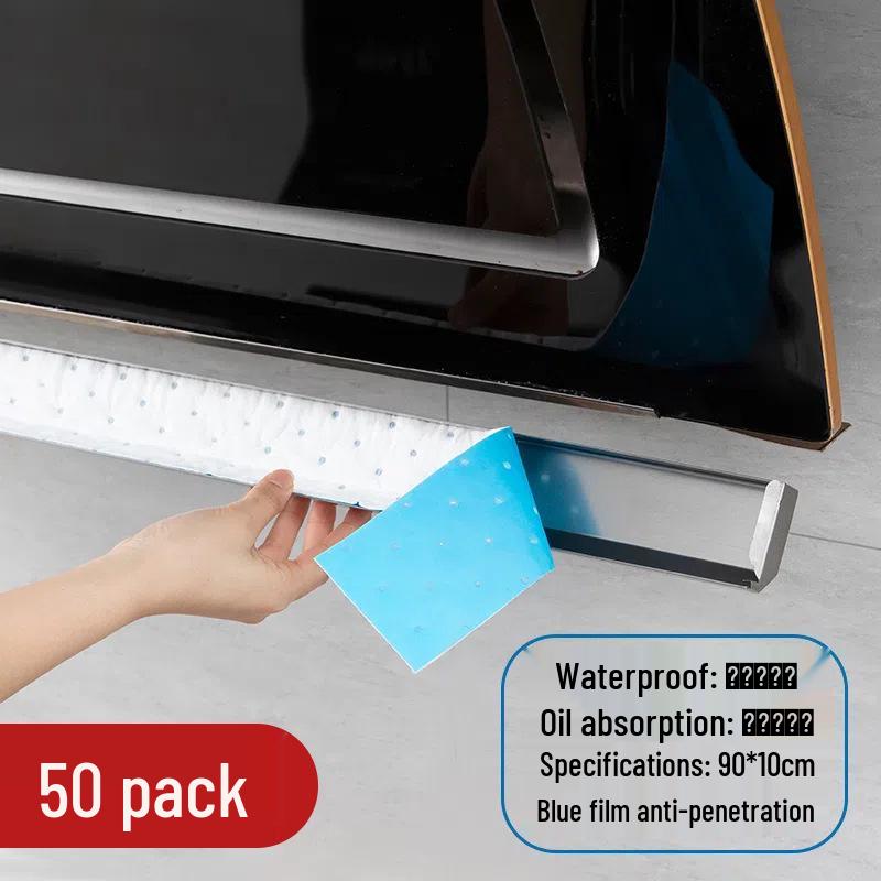 Thickened Grey Oil-Absorbing Cotton Paper for Range Hood Oil Tray