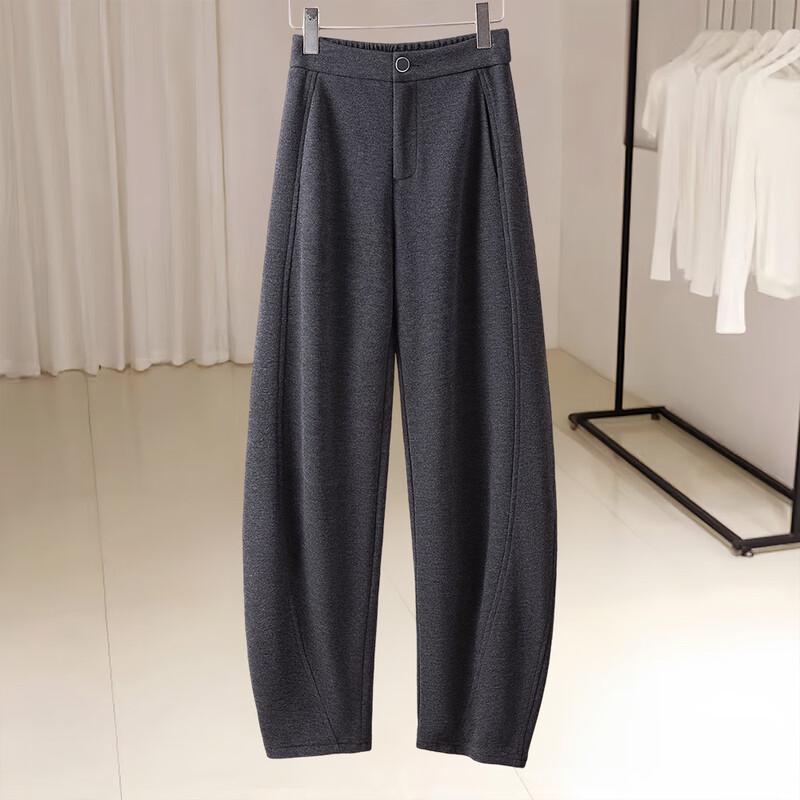 

Women s High-Waisted Loose Commuter Pants L