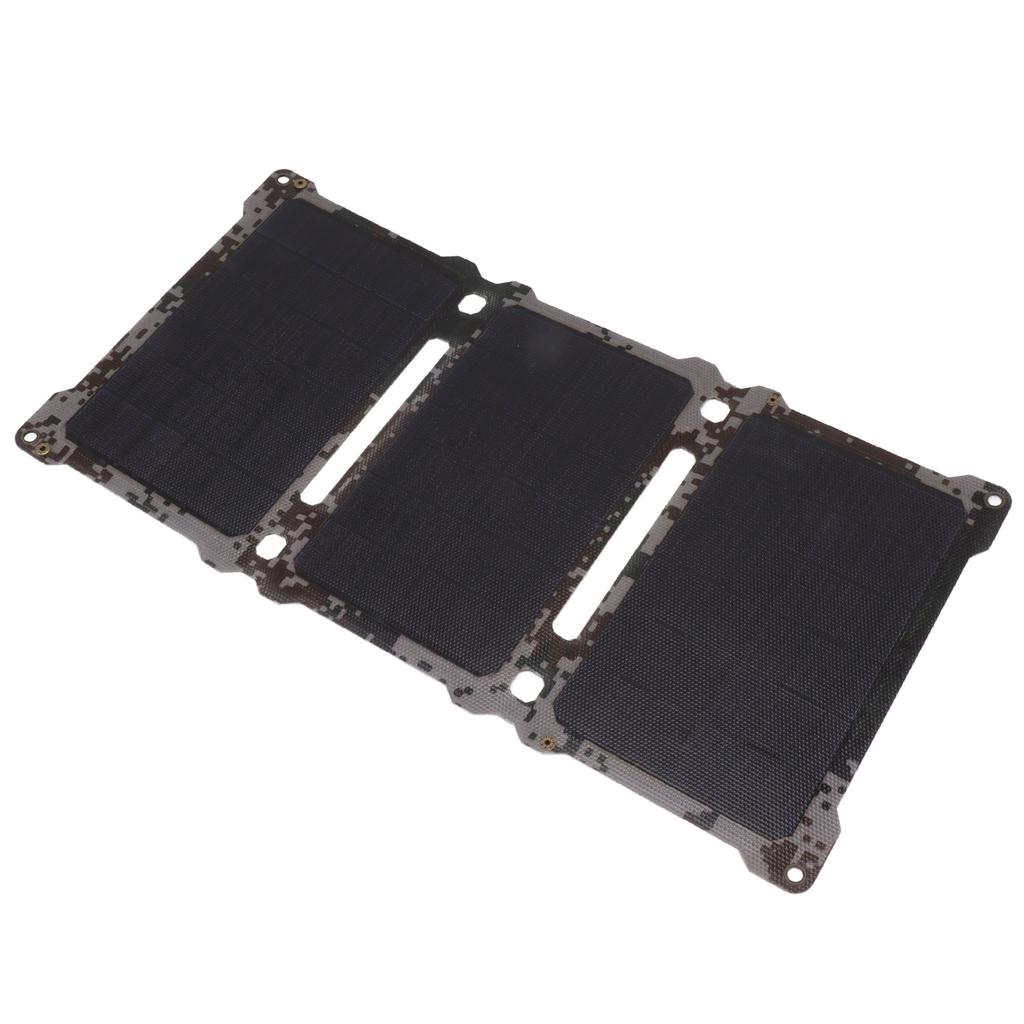 18V 5V 30W Folding Solar Panel Portable Foldable Monocrystalline Solar Panel for Outdoor Activities Camping Hiking