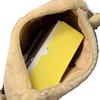 Cute Puppy Embroidered Handbag Autumn And Winter Plush Large Capacity Schoolgirl Shoulder Bag Underarm Bag Commuter Bag