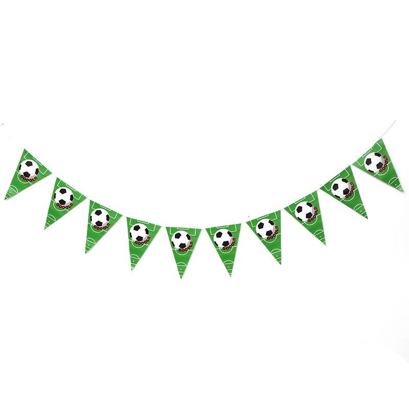 Soccer Theme Disposable Tableware Set Paper Plates Cups Napkins Tablecloth Boys Sports Football Birthday Party Decor Supplies